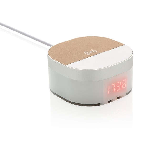 Aria 5W Wireless Charging Digital Clock - Image 2