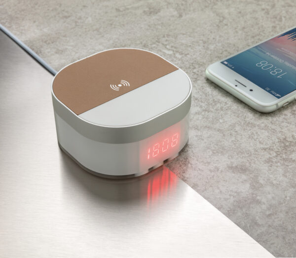 Aria 5W Wireless Charging Digital Clock - Image 11