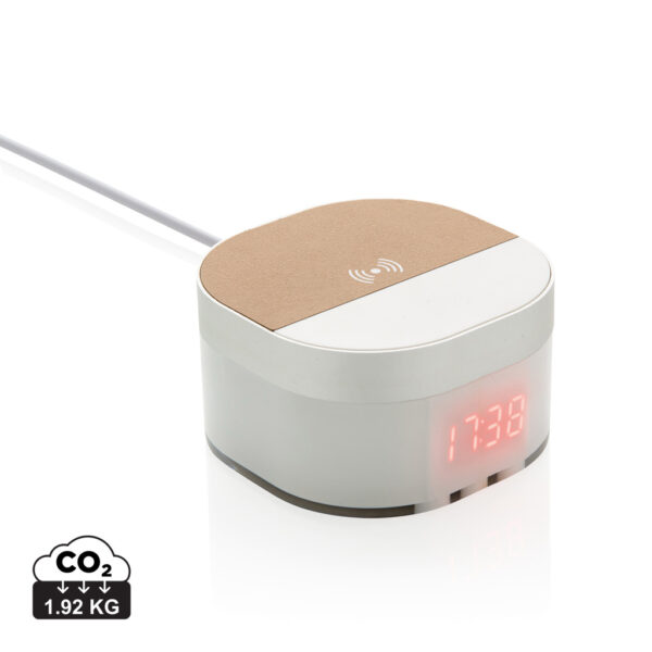 Aria 5W Wireless Charging Digital Clock