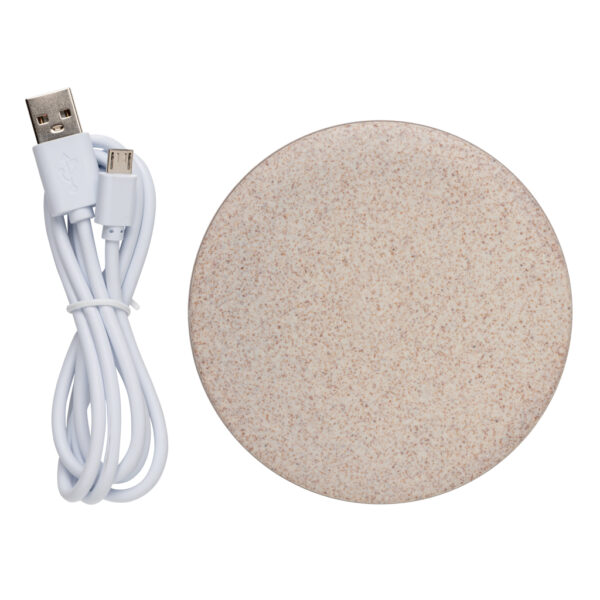 5W Wheat straw wireless charger - Image 4