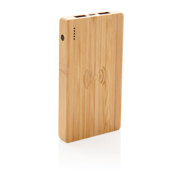 Bamboo 4.000 mAh wireless 5W Powerbank - Image 7