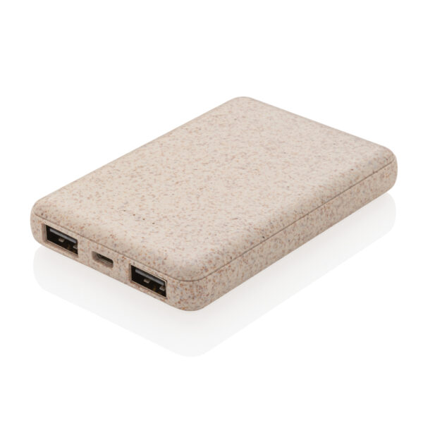 Wheat Straw 5.000 mAh Pocket Powerbank - Image 2