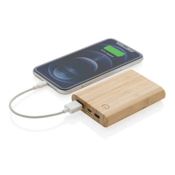 Bamboo 5.000 mAh powerbank - Image 3