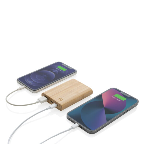 Bamboo 5.000 mAh powerbank - Image 4