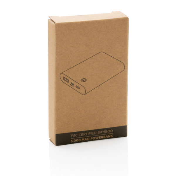 Bamboo 5.000 mAh powerbank - Image 12