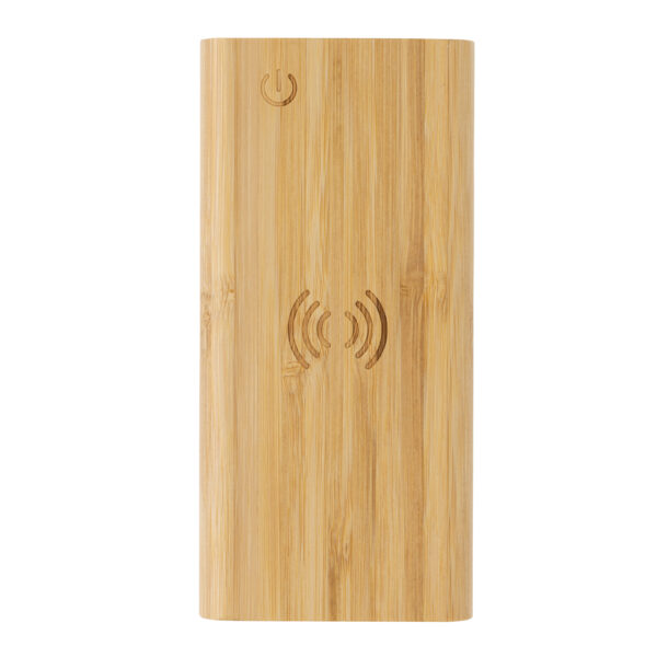 Bamboo 8.000 mAh 5W wireless powerbank - Image 5