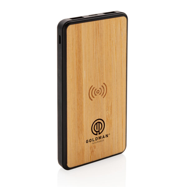 RCS recycled plastic 8000 mAh Wireless Powerbank - Image 9