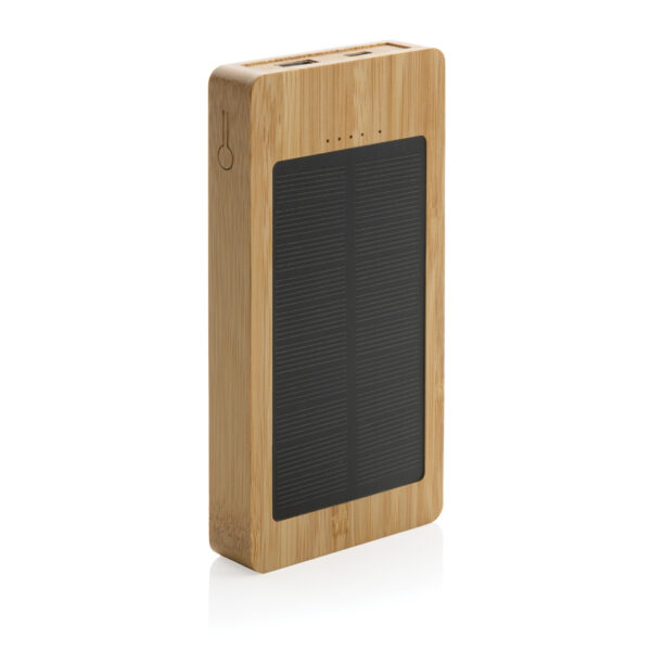 Sunwick 10.000 mAh Bamboo solar powerbank - Image 4