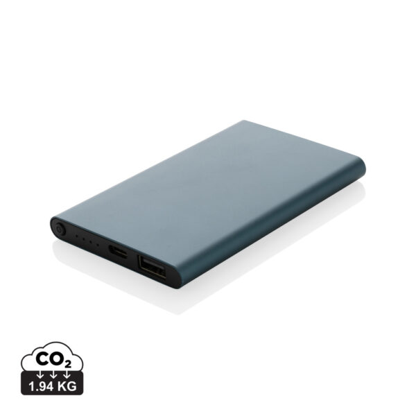 RCS recycled plastic/aluminum 4000 mah powerbank with type C - Image 4