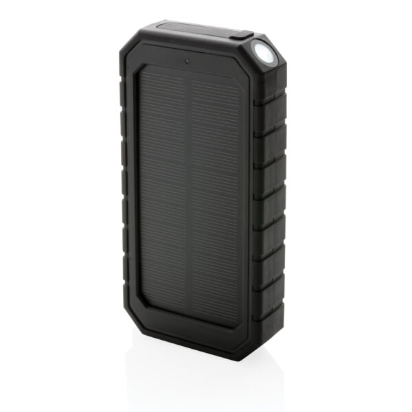 RCS recycled plastic Solar powerbank with 10W Wireless - Image 3