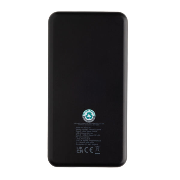 Boostcore RCS recycled plastic powerbank 10.000mAh USB C - Image 4