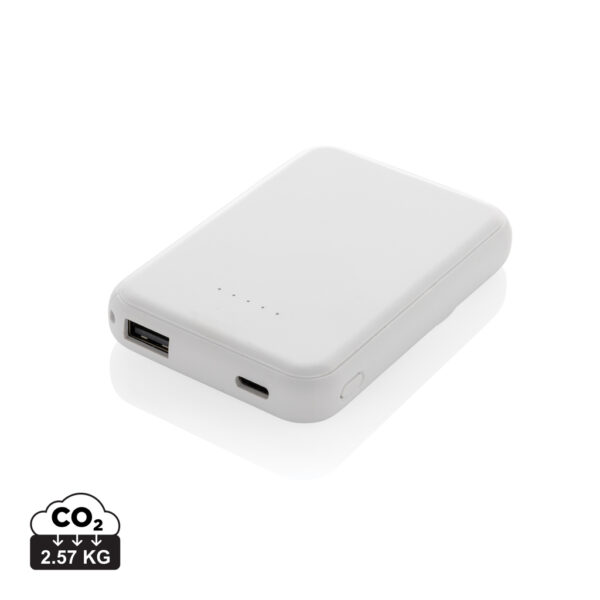 Stellar RCS recycled plastic 5000 mah 5W magnetic powerbank - Image 2