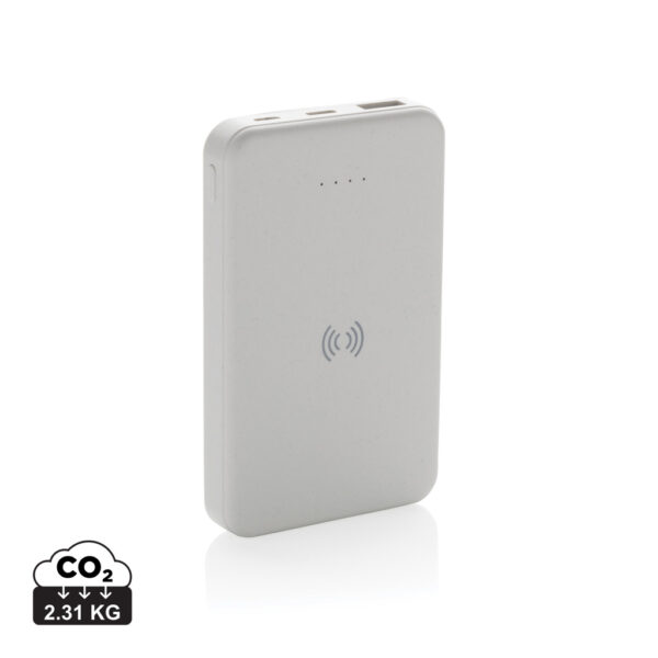 RCS recycled plastic 5.000 mAh 5W wireless powerbank - Image 2