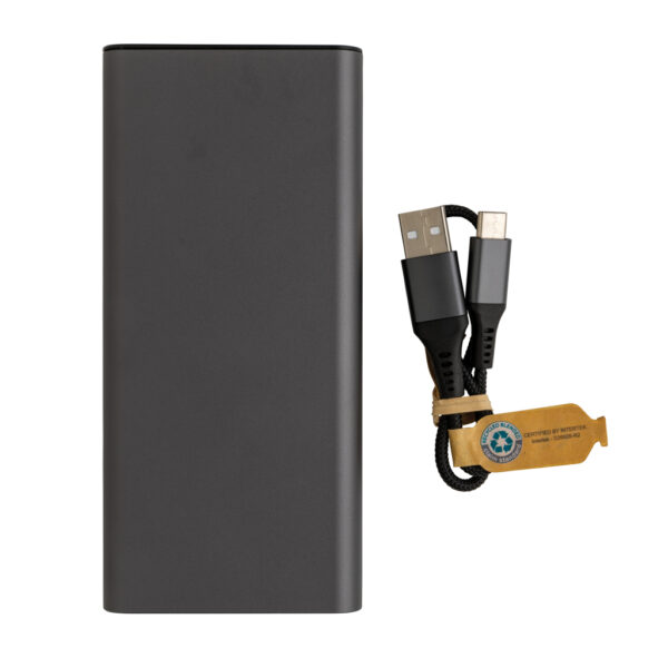 Terra RCS recycled 20W aluminium powerbank 20.000 mAh - Image 5