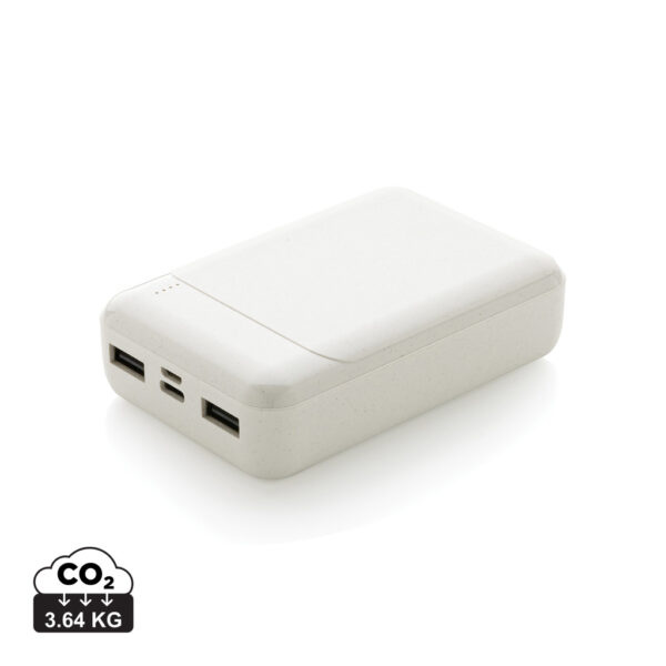 RCS standard recycled plastic 10.000 mAh powerbank - Image 2