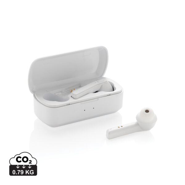 Free Flow TWS earbuds in charging case - Image 2