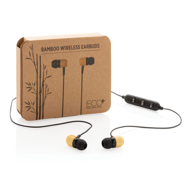 Bamboo wireless earbuds - Image 10