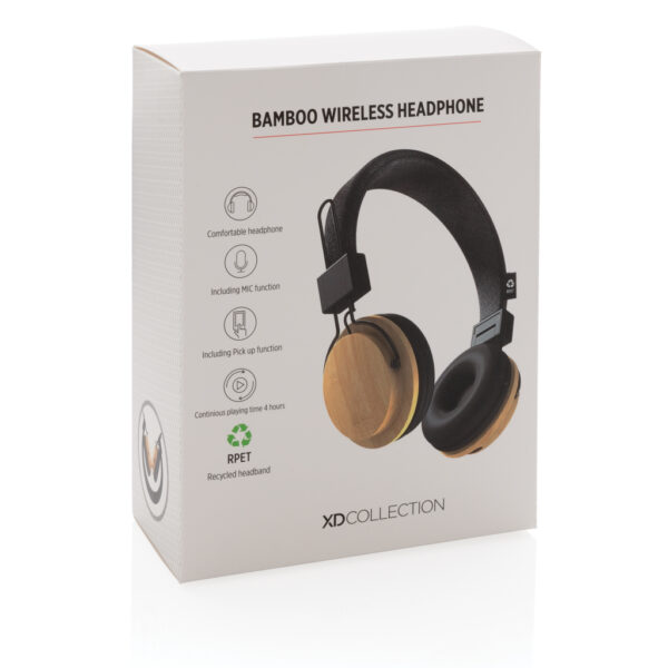 Bamboo wireless headphone - Image 12
