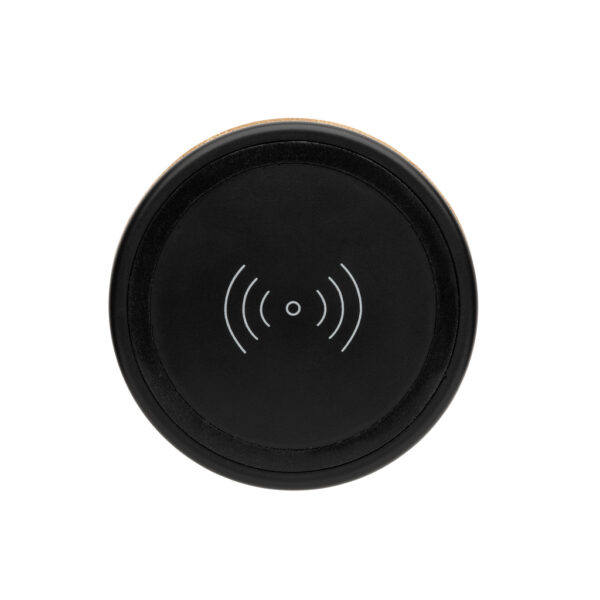 Bamboo wireless charger speaker - Image 5