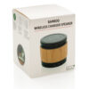 Bamboo wireless charger speaker - Image 11