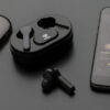 Light up logo TWS earbuds in charging case - Image 12
