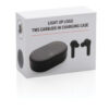 Light up logo TWS earbuds in charging case - Image 14
