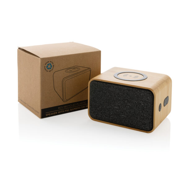 RCS Rplastic 3W speaker with bamboo 5W wireless - Image 17