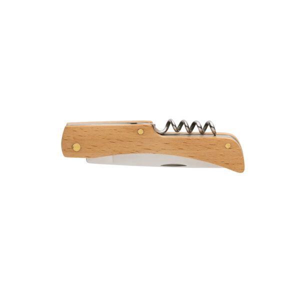 Wooden knife with bottle opener - Image 3