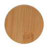 Double wall borosilicate glass with bamboo lid 350ml - Image 6