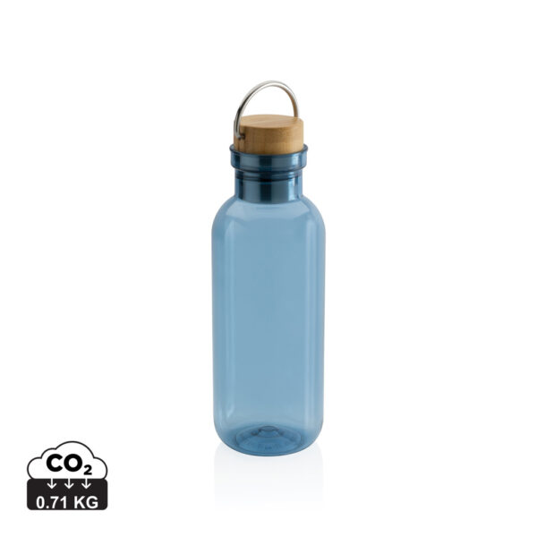 RCS RPET bottle with bamboo lid and handle - Image 3