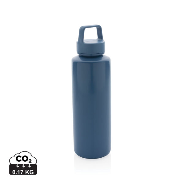 RCS certified recycled PP water bottle with handle - Image 3