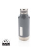 Leak proof vacuum bottle with logo plate - Image 2
