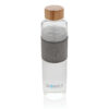 Impact borosilicate glass bottle with bamboo lid - Image 10
