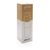 Impact borosilicate glass bottle with bamboo lid - Image 17