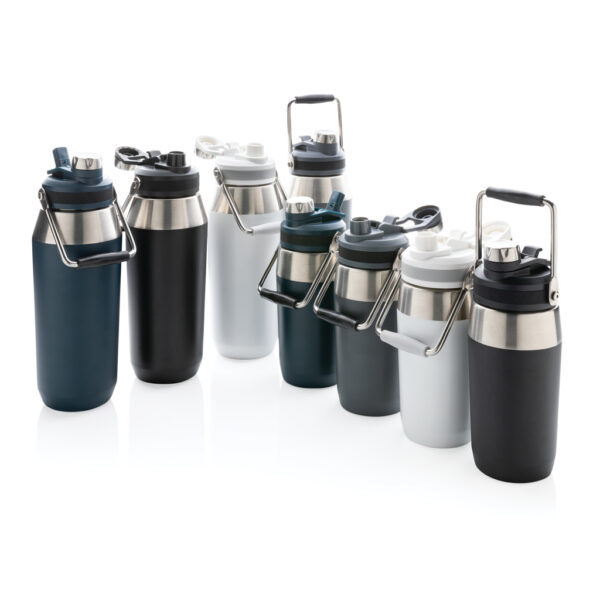 Vacuum stainless steel dual function lid bottle 1L - Image 11