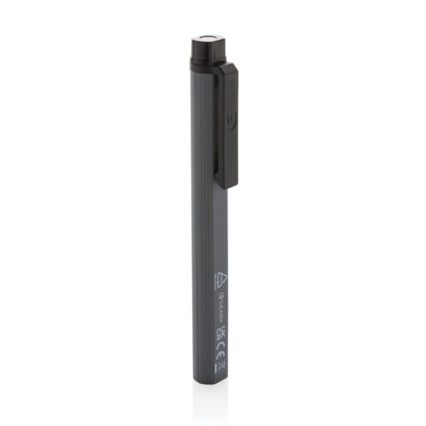 Gear X RCS recycled plastic USB rechargeable pen light - Image 5