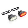Lumino RCS taaskasutatud plastist USB-laaditav jalgratta valguskomplekt - Image 3