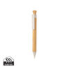 Bamboo pen with wheatstraw clip - Image 2