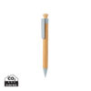 Bamboo pen with wheatstraw clip - Image 3