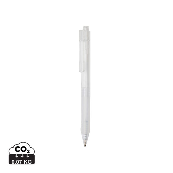 X9 frosted pen with silicone grip - Image 2