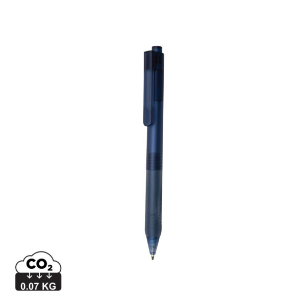 X9 frosted pen with silicone grip - Image 4