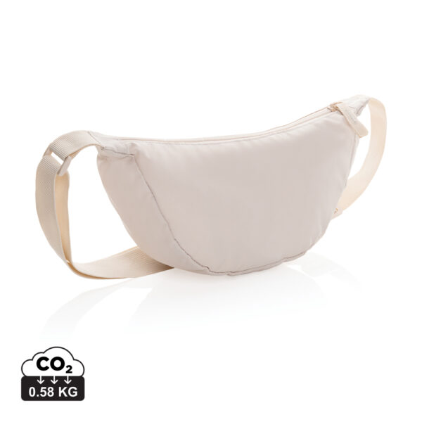 Crescent AWARE™ RPET half moon sling bag - Image 5