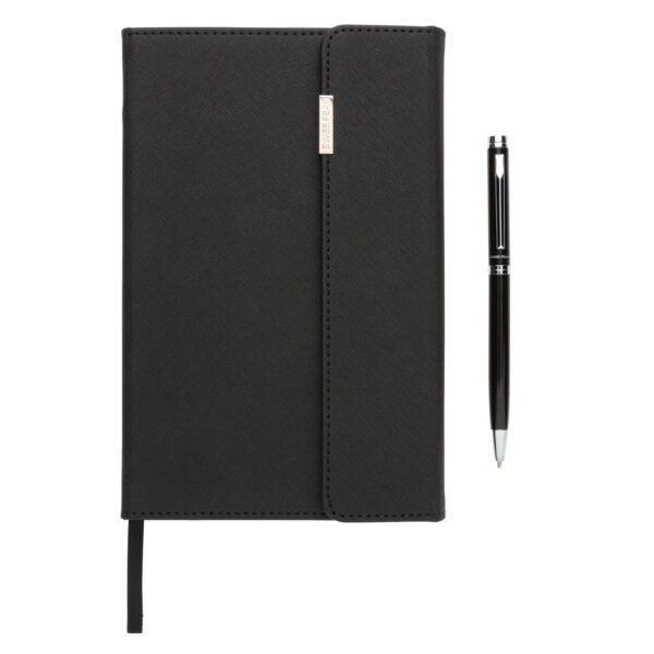 Swiss Peak deluxe A5 notebook and pen set - Image 5