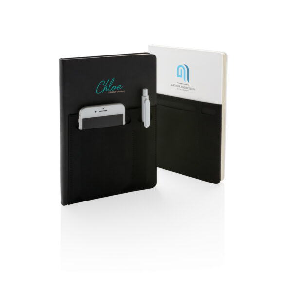 A5 Deluxe notebook with smart pockets - Image 8