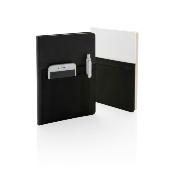 A5 Deluxe notebook with smart pockets - Image 9