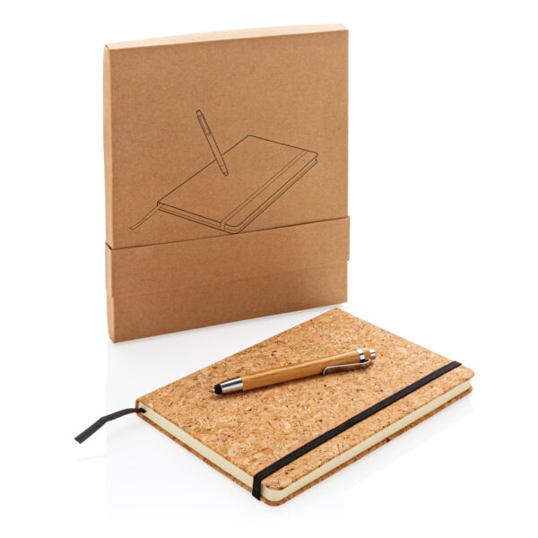 A5 notebook with bamboo pen including stylus - Image 13