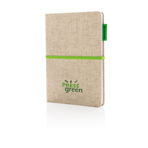 A5 jute notebook - Image 8