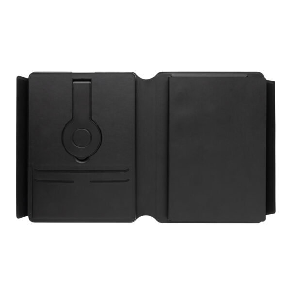 Swiss Peak RCS rePU notebook with 2-in-1 wireless charger - Image 9