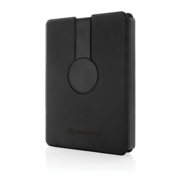Swiss Peak RCS rePU notebook with 2-in-1 wireless charger - Image 14