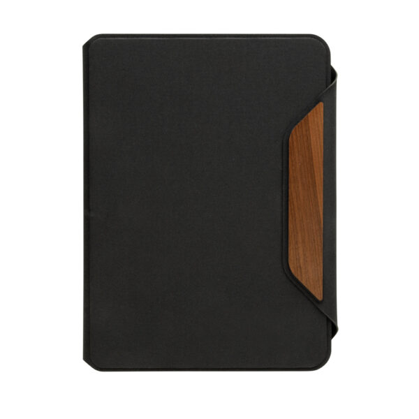 Teri AWARE™ RPET and walnut A5 portfolio - Image 5